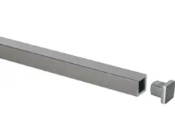 Endkappen für Vierkantstäbe Aluminium (Pack=5 Stück) (87)