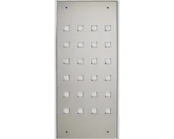 Füllungsplatte Edelstahl V2A für Pertura Geländersystem 750x330x1,25 mm (75)