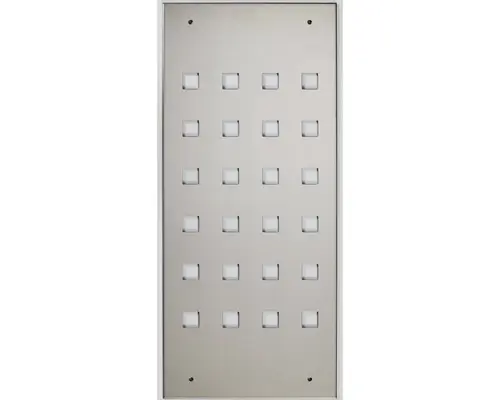 Füllungsplatte Edelstahl V2A für Pertura Geländersystem 750x330x1,25 mm (75)