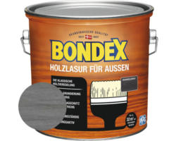 Holzschutz-Lasur Bondex dunkelgrau 2,5 l