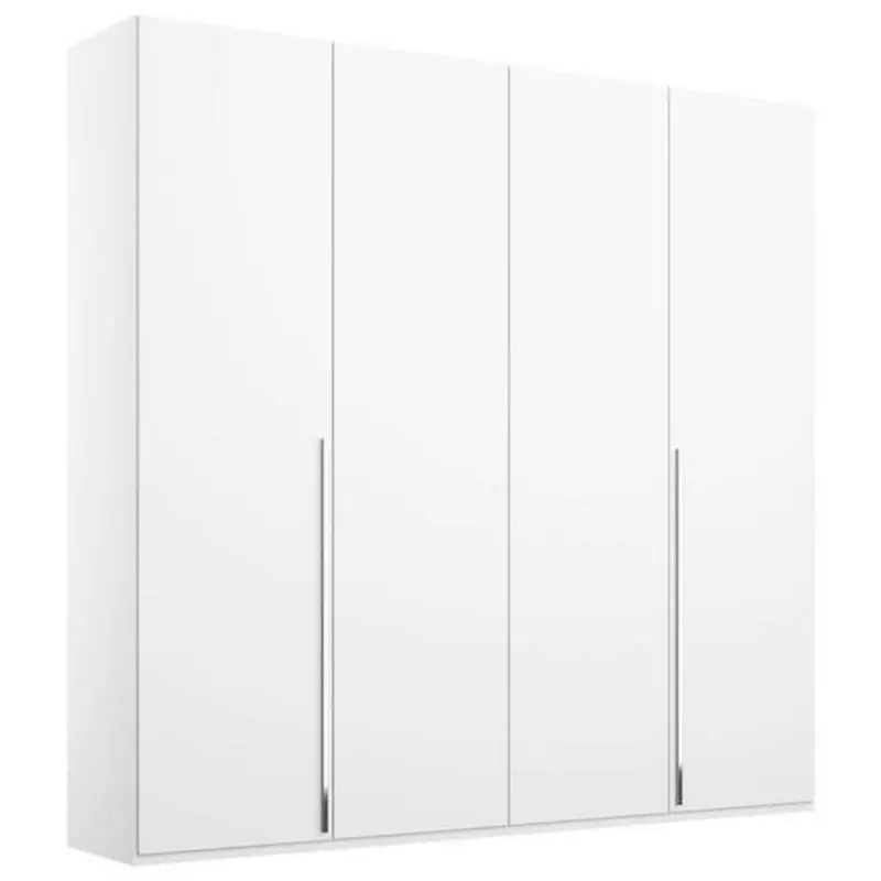 Drehtürenschrank in Weiß
