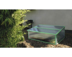 Frühbeet Vitavia Levana 95x55x28/36 cm hellgrün