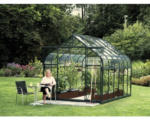 Hornbach Gewächshaus Vitavia Diana 9900 Einscheibensicherheitsglas 3 mm 264x383 cm grün