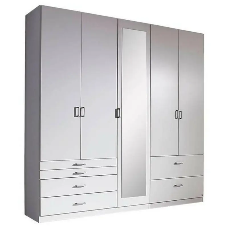 Dreht&uuml;renschrank in Wei&szlig;