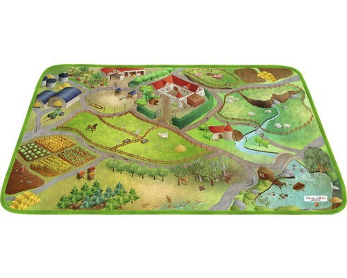 Spielteppich Soft Bauernhof 130x180 cm