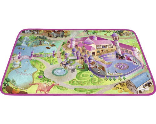 Spielteppich Soft Schloss 130x180 cm