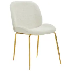 Stuhl in Eisen Webstoff