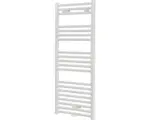 Hornbach Designheizkörper Sanotechnik Bari gerade 1188x600 mm weiß mit Mittelanschluss