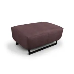 Hocker in Textil Braun