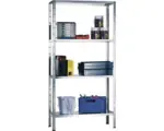 Hornbach Steck-Grundregal Schulte verzinkt 800x1500x300 mm 4 Böden