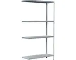 Hornbach Steck-Anbauregal Schulte verzinkt 800x1500x300 mm 4 Böden