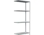 Hornbach Steck-Anbauregal Schulte verzinkt 800x1800x350 mm 4 Böden