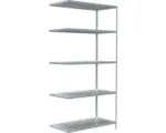 Hornbach Steck-Anbauregal Schulte verzinkt 1000x2000x500 mm 5 Böden