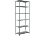 Hornbach Steck-Grundregal Schulte 1000x2500x500 mm 6 Böden, verzinkt