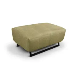 Hocker in Textil Olivgrün