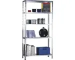 Hornbach Steckregal Schulte Regalwelt verzinkt 200 x 120 x 35 cm 5 Böden Tragkraft 425 kg