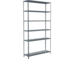 Hornbach Steck-Grundregal Schulte 1200x2300x350 mm 6 Böden, verzinkt