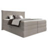 Boxspringbett 160/200 cm in Taupe