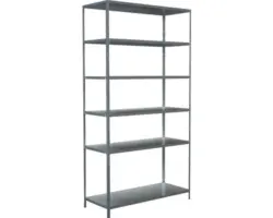 Steck-Grundregal Schulte 1200x2300x500 mm 6 Böden, verzinkt