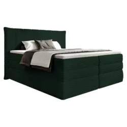Boxspringbett 160/200 cm in Grün