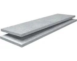 Regalboden Schulte 1200x35x350 mm, 2er-Pack, Stecksystem, verzinkt