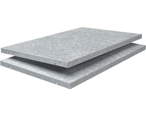 Regalboden Schulte verzinkt 800x35x500 mm, 2er-Pack, Stecksystem