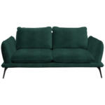 XXXLutz Lauterach - Ihr Möbelhaus bei Bregenz Zweisitzer-Sofa in Velours Grün