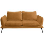 XXXLutz Lauterach - Ihr Möbelhaus bei Bregenz Zweisitzer-Sofa in Bouclé Goldfarben