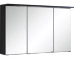 Hornbach LED-Spiegelschrank Held Möbel 3-türig 100x66 cm dunkelgrau