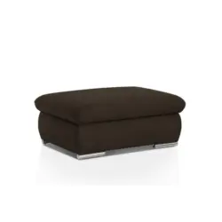 Hocker in Textil Braun