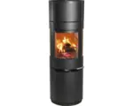 Hornbach Kaminofen Aduro 9-7 Stahl schwarz 6 kW mit Speichersteinen und Wärmespeicher