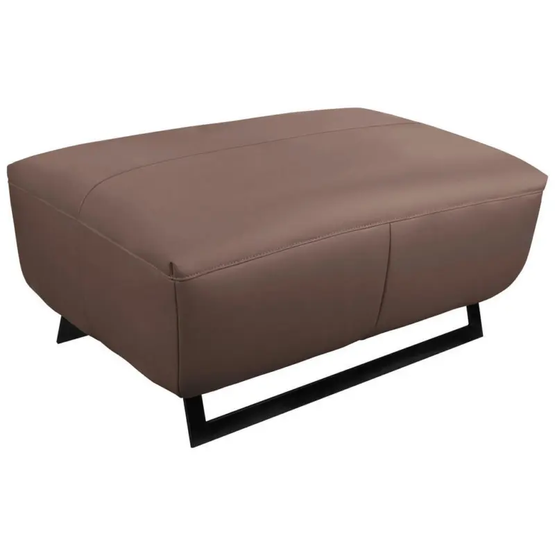 Hocker in Textil Braun