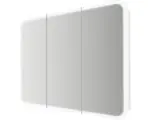 Hornbach LED-Spiegelschrank Baden Haus Soft 3-türig 95x70x13 cm weiß