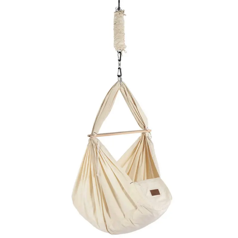 Schmusewolke Federwiege Federwiege mit Deckenbefestigung 137/30/147 cm