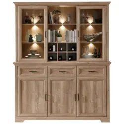 Kredenz in Eichefarben