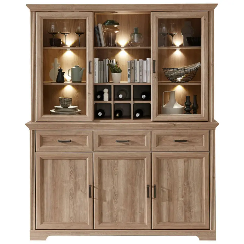 Kredenz in Eichefarben