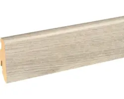SKANDOR Sockelleiste Rovere Talco FOEI801 FU60L 19 x 58 x 2400 mm
