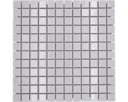 Keramikmosaik Quadrat CG 104 30,0x30,0 cm weiß