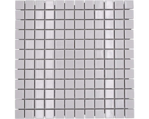 Keramikmosaik Quadrat CG 104 30,0x30,0 cm weiß