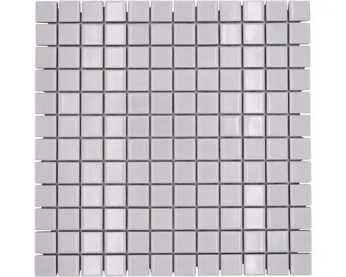 Keramikmosaik Quadrat CG 104 30,0x30,0 cm weiß