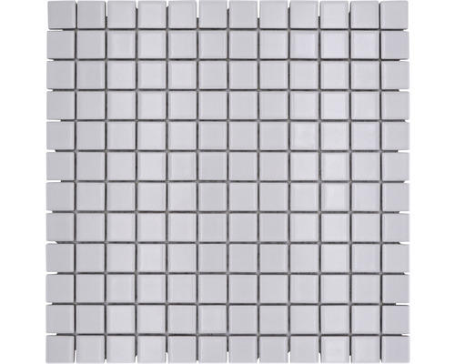 Keramikmosaik Quadrat CG 114 30,0x30,0 cm weiß