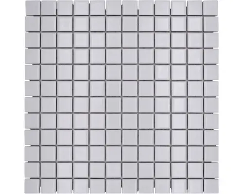 Keramikmosaik Quadrat CG 114 30,0x30,0 cm weiß