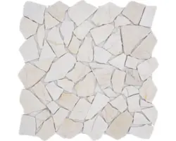 Natursteinmosaik Marmor Ciot 30/2807 30,5x30,5 cm beige