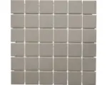 Hornbach Keramikmosaik CU 233 29,1x29,1 cm grau
