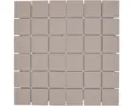 Hornbach Keramikmosaik Quadrat CU 243 29,1x29,1 cm beige