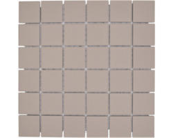 Keramikmosaik Quadrat CU 243 29,1x29,1 cm beige