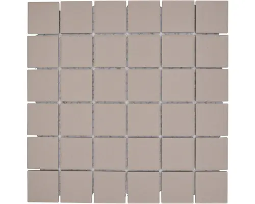 Keramikmosaik Quadrat CU 243 29,1x29,1 cm beige