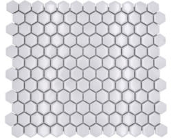 Keramikmosaik Hexagon HX050 26,0x30,0 cm weiß