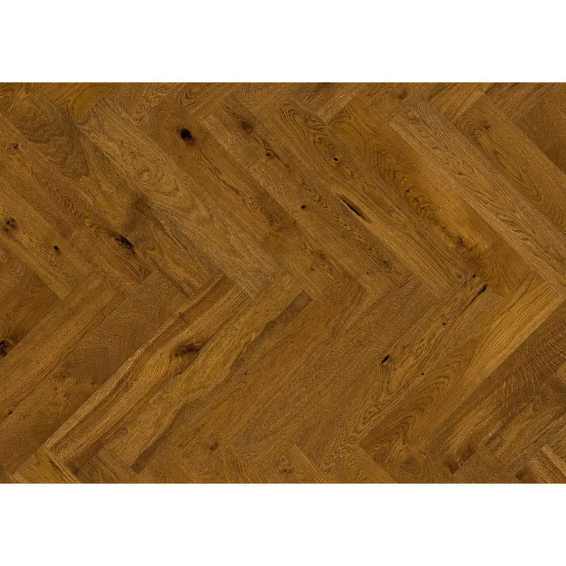 Fischgrät Eiche Brown Sugar per m²