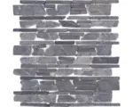 Hornbach Natursteinmosaik Marmor MOS Brick 210 30,5x30,5 cm schwarz